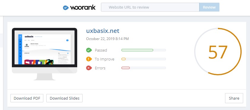 17 Free & Must Have SEO Tools for every blogger 6 Tools - woorank